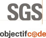 Logo SGS Objectif code